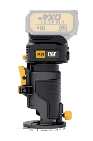 Cat DX82B Ρούτερ Περιθωρίων 18V 38mm Χωρίς Μπαταρία