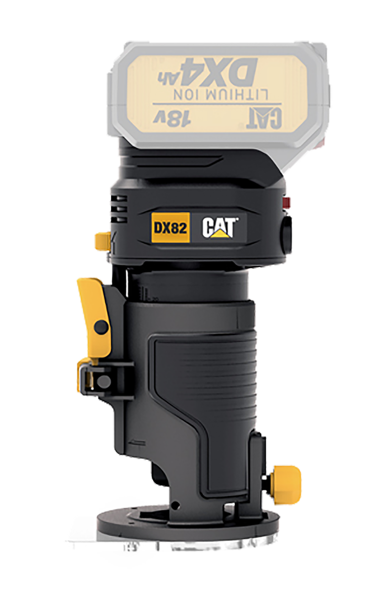 Cat DX82B Ρούτερ Περιθωρίων 18V 38mm Χωρίς Μπαταρία