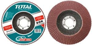 Total TAC631801 Δίσκος Λείανσης Inox / Μετάλλου Πολύπτερος P40 180mm