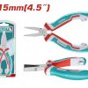 Total THTMN856 Μυτοτσίμπιδο Πλατύ Mini Μήκους 115mm / 4.5"