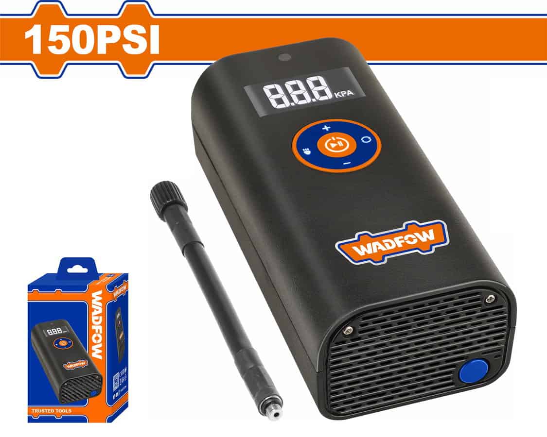 Wadfow WAAM572 Αεροσυμπιεστής Αερός Μίνι Μπαταρίας Li-ion 8V Type C