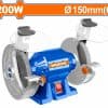Wadfow WBG1A1501 Δίδυμος Τροχός με Ισχύ 200Watt / 150mm