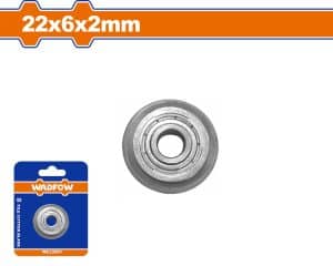 Wadfow WCJ3501Ανταλλακτική Λεπίδα Φ-22 Χ 6 Χ 2mm Για Κόφτες Πλακιδίων WTR1508 / 1510 / 1512 / 2512