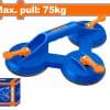Wadfow WKR1G75 Βεντουζα Τζαμιων Τριπλη 75kg