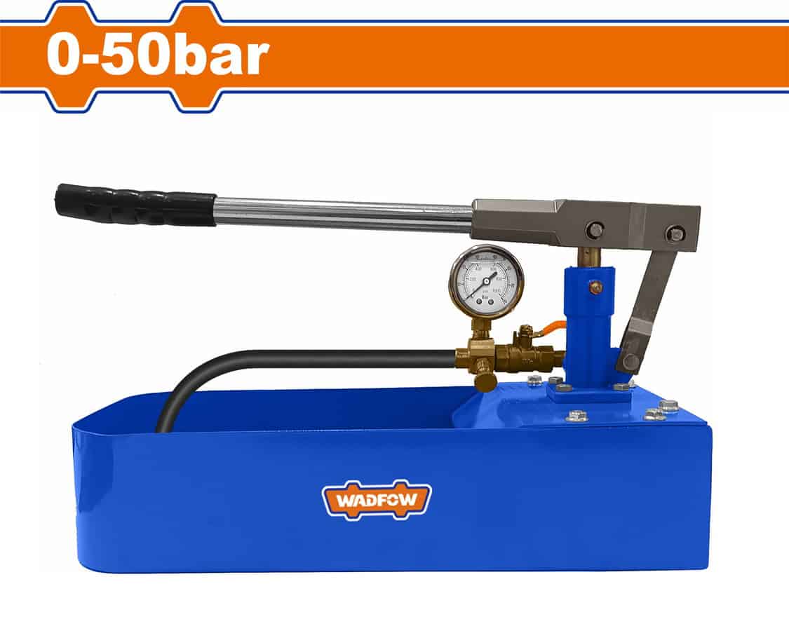Wadfow WPTP1A06 Πρεσα Δοκιμης Δικτυου Υδραυλικων 0-50bar
