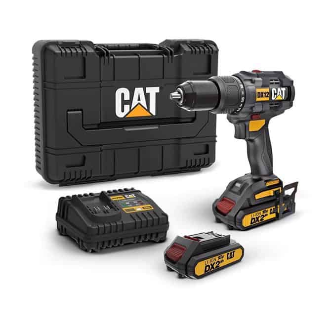 Cat DX12 Κρουστικό Δραπανοκατσάβιδο Μπαταρίας Brushless 18V 2x2Ah