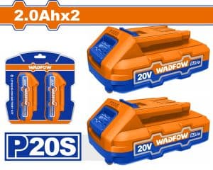 Wadfow WOS240682 Σετ Μπαταρίες 2 τεμάχια WLBP520 Li-ion 20V / 2Ah