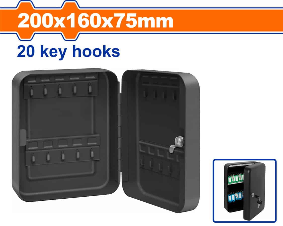 Wadfow WYSX1H01 Κλειδοθηκη Μεταλλικη 20 Θεσεων 20x16x7.5cm