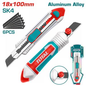 Total TG5121806 Κοπίδι Φαλτσέτα Ασφαλείας με Πλαστικό Σώμα και Πλάτος Λάμας 185mm