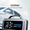 Topdon V2200Air 2200A Φορητός Εκκινητής Μπαταρίας Αυτοκινήτου 12000mAh με Τρόμπα / Power Bank / USB 12V