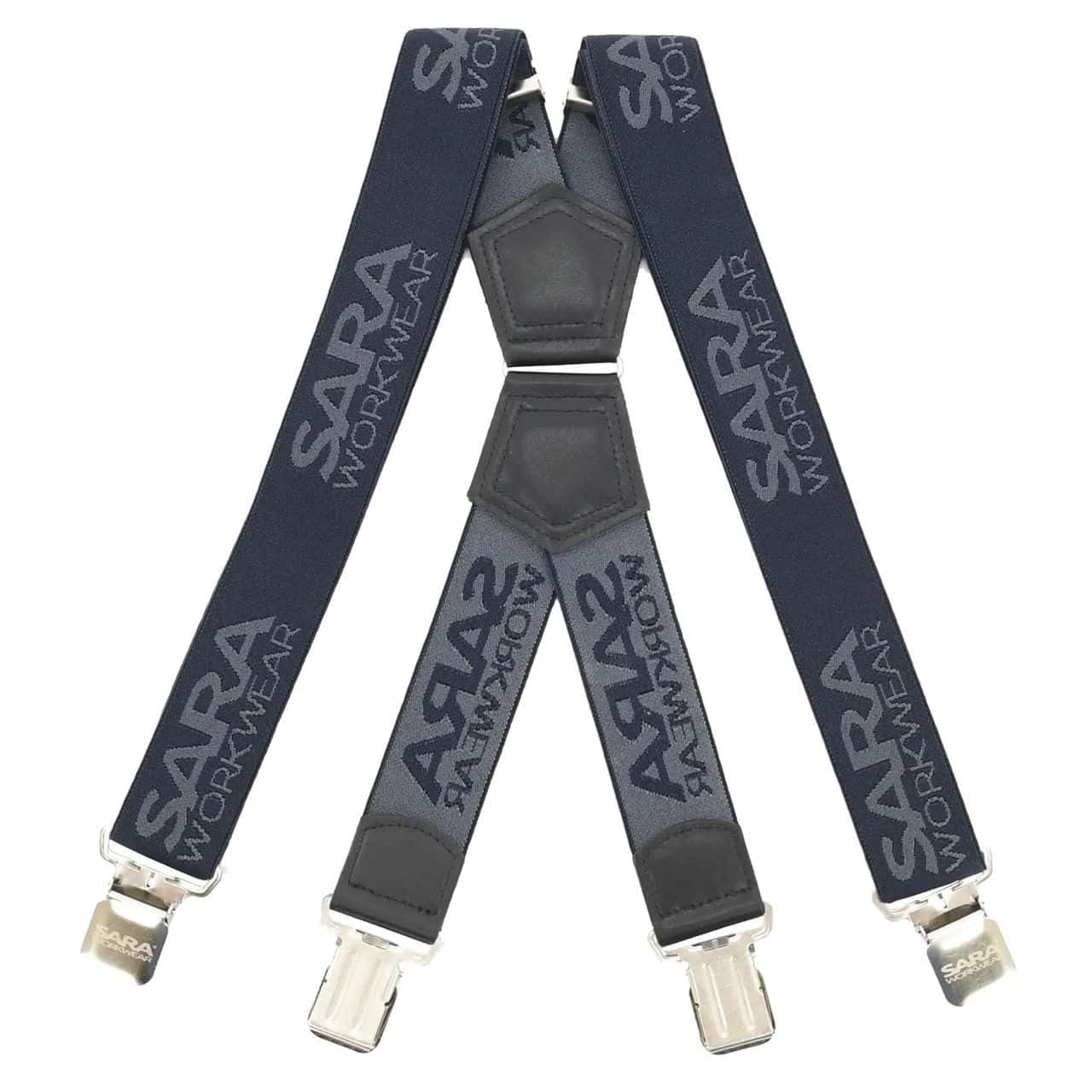 Ελαστικές Τιράντες Εργασίας Sara Workwear navy blue/dark grey