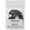 Κορδόνια παπουτσιών Cofra black-grey 110εκ.