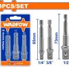 Wadfow WSV4K01 Σετ Αντάπτορες 1/4" - 3/8" - 1/2" 3 Τεμάχια Wadfow WSV4K01 Σετ Αντάπτορες 1/4" - 3/8" - 1/2" 3 Τεμάχια