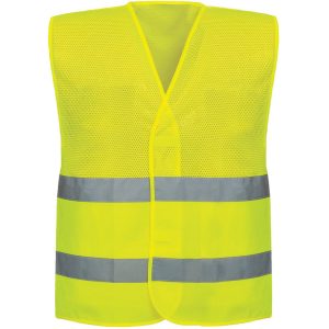 Ανακλαστικό Γιλέκο Εργασίας Διάτρητο Lacuna Kanes Mesh yellow