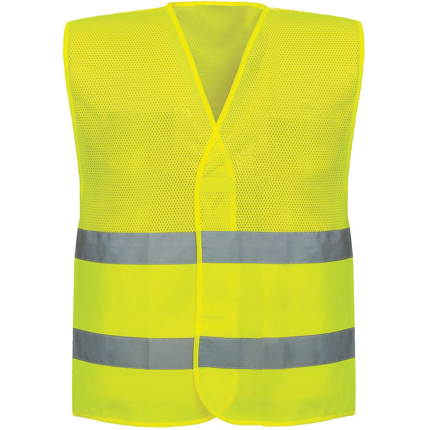 Ανακλαστικό Γιλέκο Εργασίας Διάτρητο Lacuna Kanes Mesh yellow