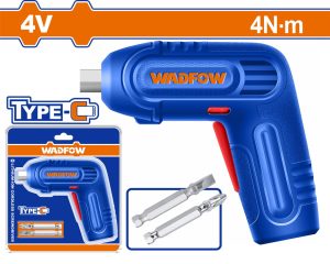 Wadfow WCV4628 Κατσαβίδι Μπαταρίας Li-ion 4V / 4Nm Type C