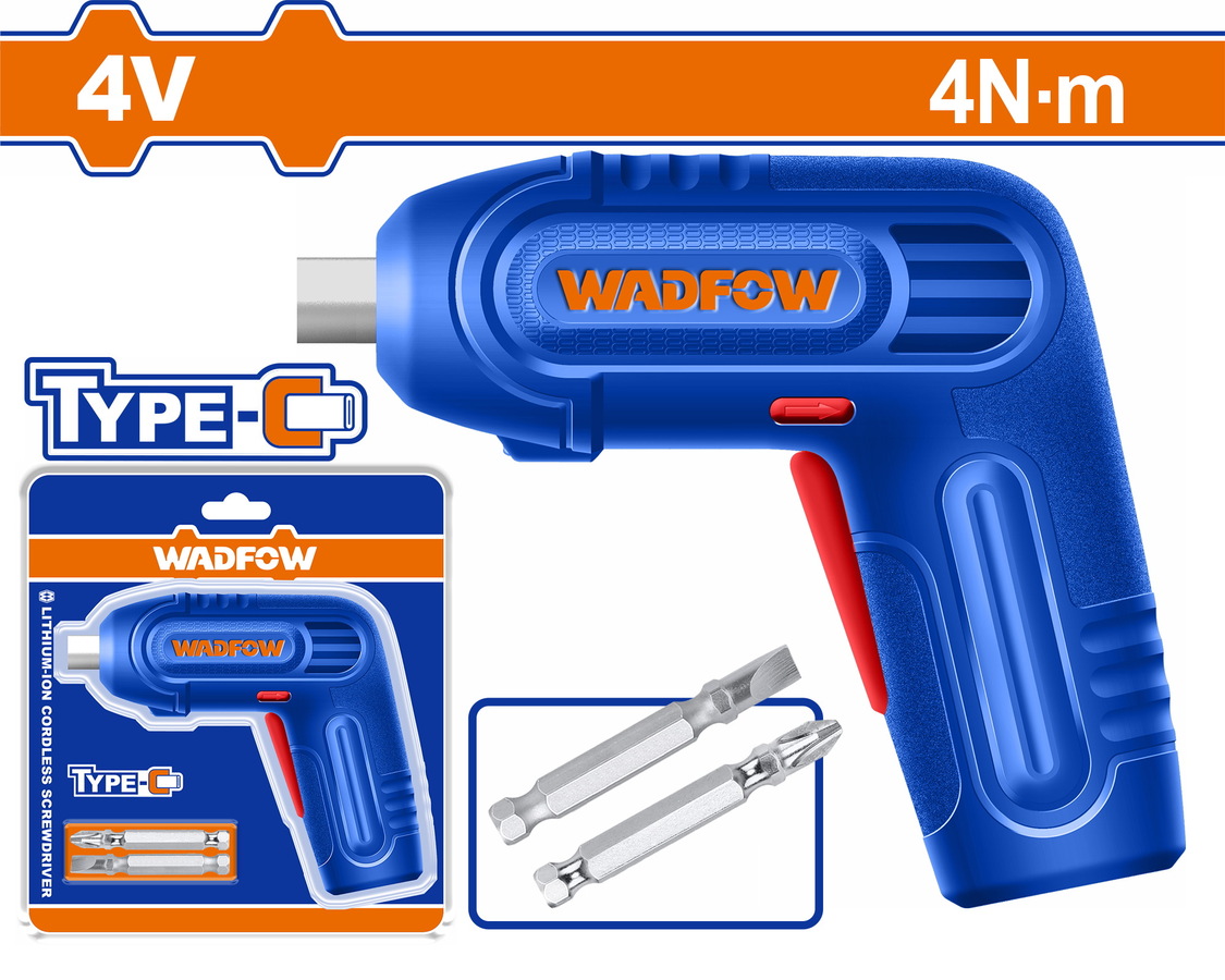 Wadfow WCV4628 Κατσαβίδι Μπαταρίας Li-ion 4V / 4Nm Type C
