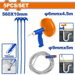 Wadfow WDD9301 Σετ Αποφρακτικών Σωλήνων 5 Τμχ