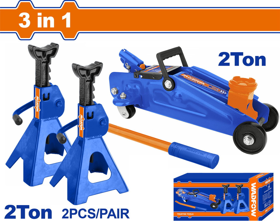 Wadfow WHJS2202 ΣΕΤ Γρύλος 2Τ & Τρίποδο-Καβαλέτο 2Τ 3 in 1