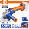 Wadfow WLAPB530 Γωνιακός Τροχός 125mm Μπατ. Li-ion 20V Solo