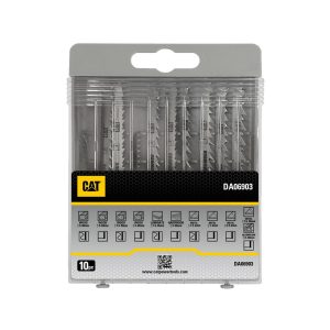 Cat DA06903 Λάμα σέγας ξύλου-μετάλλου σετ:10τεμ.