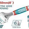Total THT101066 Γαλλικό Κλειδί Μήκους 150mm με Άνοιγμα Σιαγόνων έως 24mm και Αντιολισθητική Λαβή