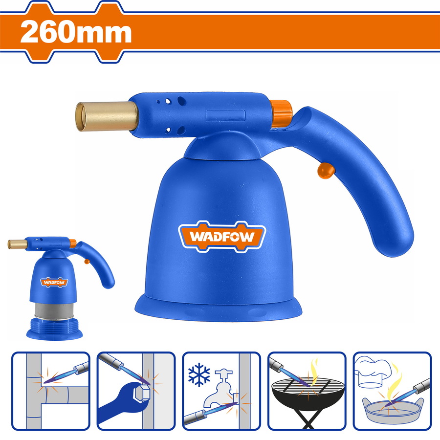 Wadfow WFG4602 Φλόγιστρο Υγραερίου με Ανάφλεξη 260mm