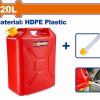 Wadfow WQY2320 Δοχείο Καυσίμου Πλαστικό 20Lit Wadfow WQY2320 Δοχείο Καυσίμου Πλαστικό 20Lit
