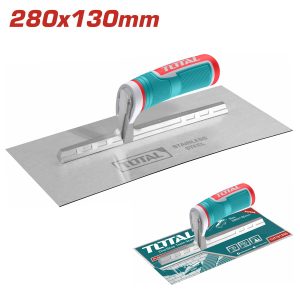 Total THT81286 Σπάτουλα Πλακιδίων Μεταλλική 280x130mm με Πλαστική Λαβή