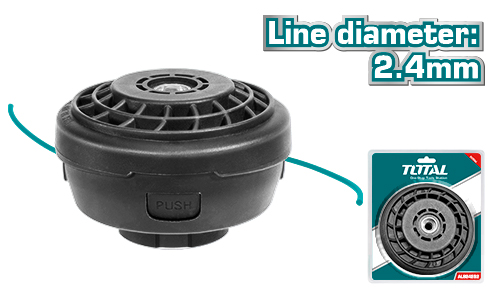 Total ALS24252 Κεφαλή Μεσινέζας 2 Εξόδων Universal