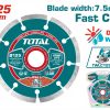 Total TAC111254 Ανταλλακτικός Διαμαντόδισκος Φ-125mm X 22.2mm Για TWLC1256