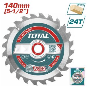 Total TAC23224 Δίσκος Κοπής Ξύλου με 24 Δόντια 140mm Για TSLI1401 / TSLI1402