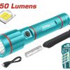 Total TCFL1865051 Φακός LED με Μέγιστη Φωτεινότητα 50-450 Lumens Total TCFL1865051 Φακός LED με Μέγιστη Φωτεινότητα 50-450 Lumens