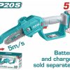 Total TGSLI2058 Κλαδευτικό Αλυσοπρίονο Μπαταρίας Li-ion 20V / 5" Χωρίς Μπαταρία & Φορτιστή