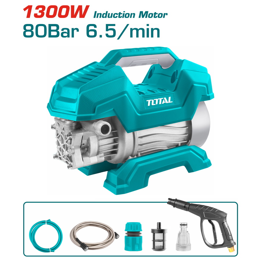 Total TGT11216 Πλυστικό Ρεύματος 1.300W / 80 Bar / Induction Motor