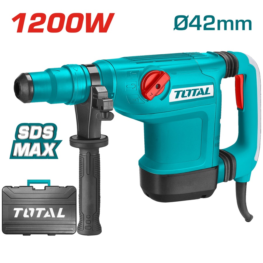 Total TH112426 Πιστολέτο Σκαπτικό - Περιστροφικό SDS-MAX 1.200W