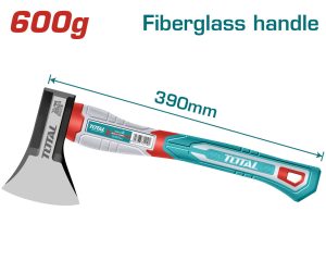 Total THAX061600 Τσεκούρι Πλαστική Λαβή 600gr