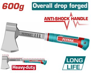 Total THAX061600L Τσεκούρι Πλαστική Λαβή 600gr