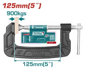 Total THT13151 Σφιγκτηρας Μαραγκων Τυπου G 5"