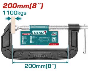 Total THT13186 Σφιγκτηρας Μαραγκων Τυπου G 8"