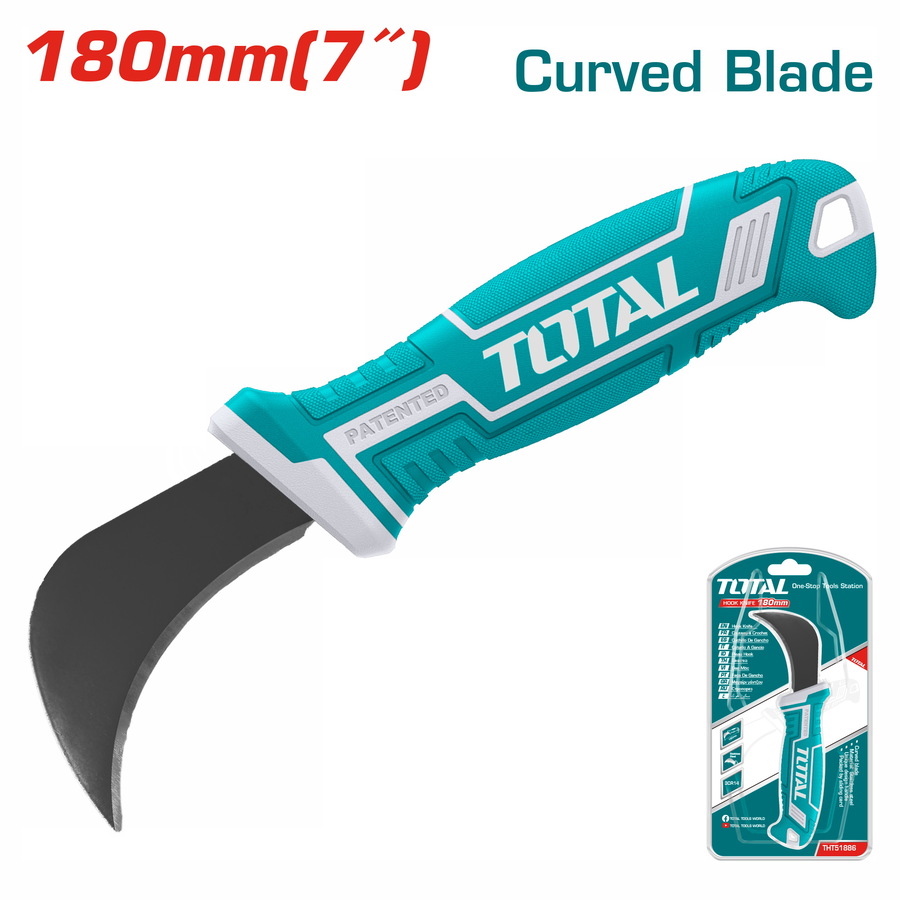 Total THT51886 Μαχαίρι Γάντζου 180mm