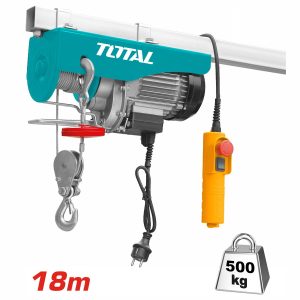 Total TLH1952 Ηλεκτρικό Παλάγκο 900W 250/500Kg 18m