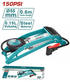 Total TMPP5511 Τρόμπα Ποδιού με Μανόμετρο 55mm
