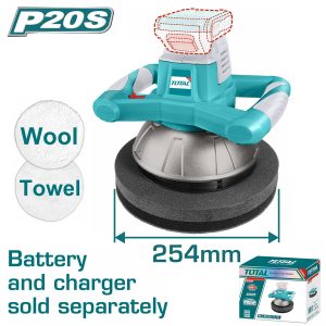 Total TOPLI2001 Αλοιφαδόρος Μπαταρίας Li-ion 20V Χωρίς Μπαταρία & Φορτιστή