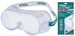 Total TSP302 Γυαλιά / Μάσκα Εργασίας για Προστασία με Διάφανους Φακούς
