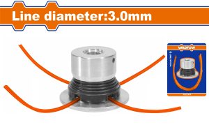 Wadfow WJC2404 Κεφαλή Μεσινέζας Αλουμινίου Universal Fix Line 4 Εξόδων Βαρέως Τύπου