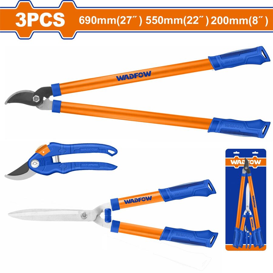 Wadfow WPR3E03 Σετ Ψαλίδια Κλάδου 3 Τεμάχια