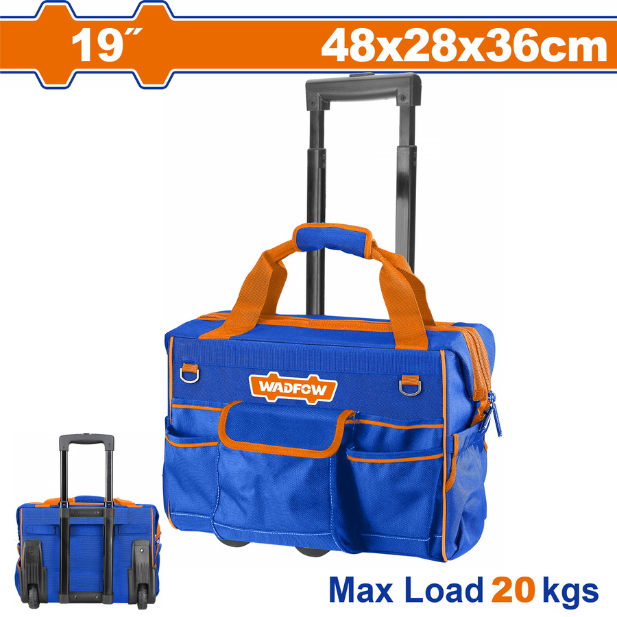 Wadfow WTGR102 Τσάντα Εργασίας Τροχήλατη 19"