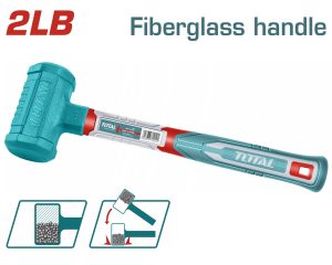 Total THDBM06028 Ματσόλα Με Αμμο Fibreglass Λαβή 2LB / 850gr