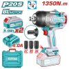 Total TIWLI20135 Μπουλονόκλειδο Μπαταρίας Li-ion 20V / 1350Nm / 5Ah / 2 Μπαταρίες